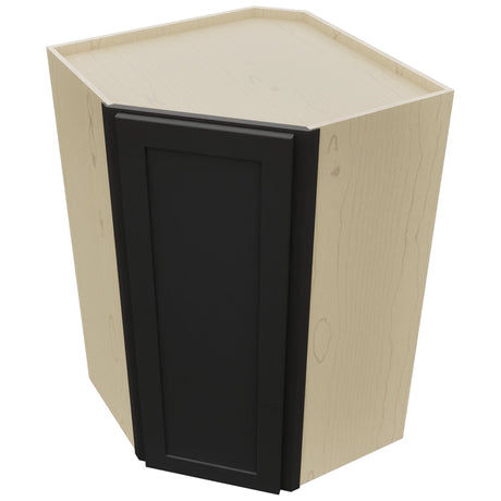 Fabuwood Galaxy Pitch Black WDC2742 Wall Corner Diagonal Cabinet, Top View