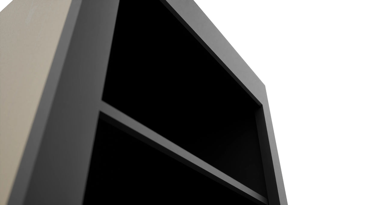 Fabuwood Galaxy Pitch Black WOS1839 Wall Open Shelf, Detail View