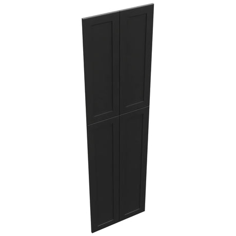Fabuwood Galaxy Pitch Black WP-T90 Panel, Top View