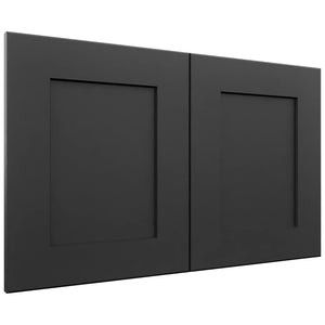 Fabuwood Galaxy Pitch Black WP-W1524D Panel, Front View