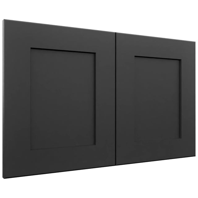 Fabuwood Galaxy Pitch Black WP-W1524D Panel, Front View