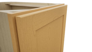 Fabuwood Galaxy Timber B18FD Base Full Door Cabinet, Detail View