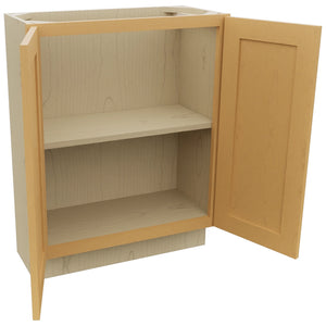 Fabuwood Galaxy Timber B27FD-12D Base Full Door Cabinet, Open View