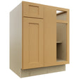 Fabuwood Galaxy Timber BLB36/39 Base Corner Blind Cabinet, Front View