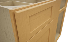 Fabuwood Galaxy Timber BLB42/45 Base Corner Blind Cabinet, Detail View
