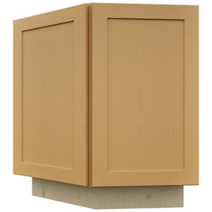 Fabuwood Galaxy Timber BRA24 Base Return Angle Cabinet, Front View