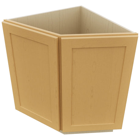 Fabuwood Galaxy Timber BRA24 Base Return Angle Cabinet, Top View