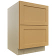 Fabuwood Galaxy Timber DB24-2 Base 2 Drawers Cabinet, Front View