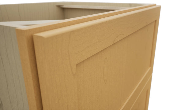 Fabuwood Galaxy Timber DB30-2 Base 2 Drawers Cabinet, Detail View