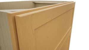 Fabuwood Galaxy Timber DB36-2 Base 2 Drawers Cabinet, Detail View