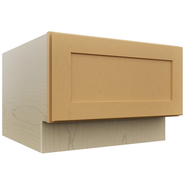 Fabuwood Galaxy Timber DBS24 Base Bench Seat Cabinet, Front View