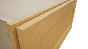 Fabuwood Galaxy Timber DBS24 Base Bench Seat Cabinet, Detail View