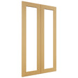 Fabuwood Galaxy Timber DS DFG2442 Wall Prepped Door, Front View