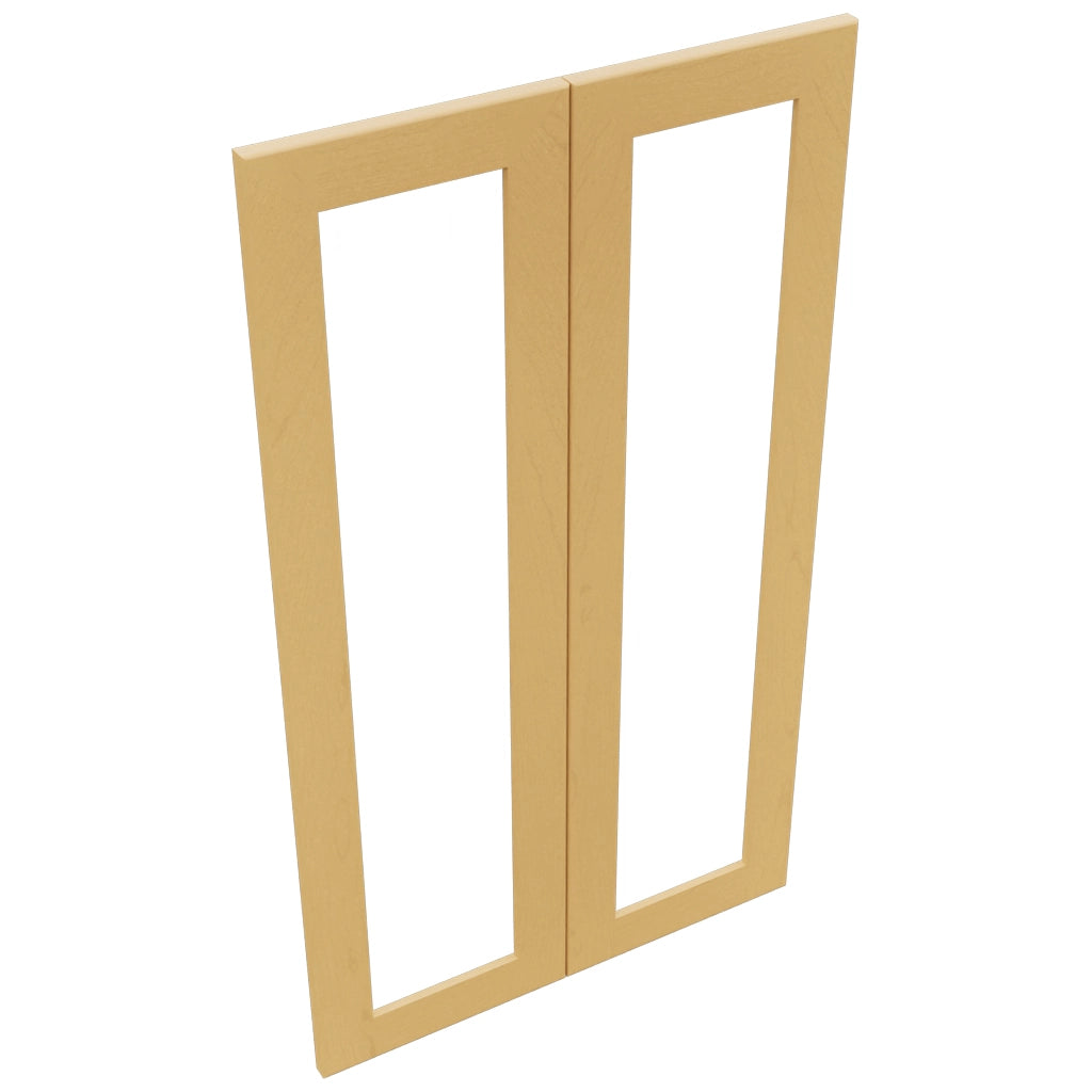 Fabuwood Galaxy Timber DS DFG2442 Wall Prepped Door, Top View