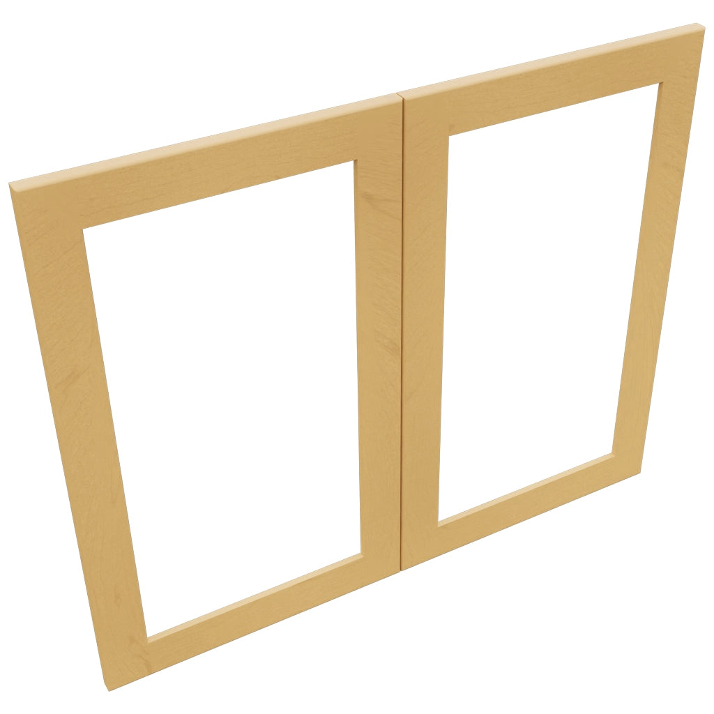 Fabuwood Galaxy Timber DS DFG3630 Wall Prepped Door, Top View