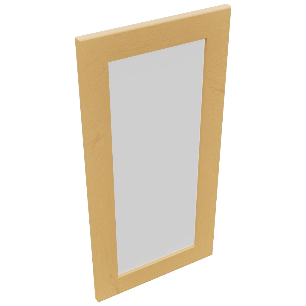 Fabuwood Galaxy Timber DS GDW1530 Wall Glass Door, Top View