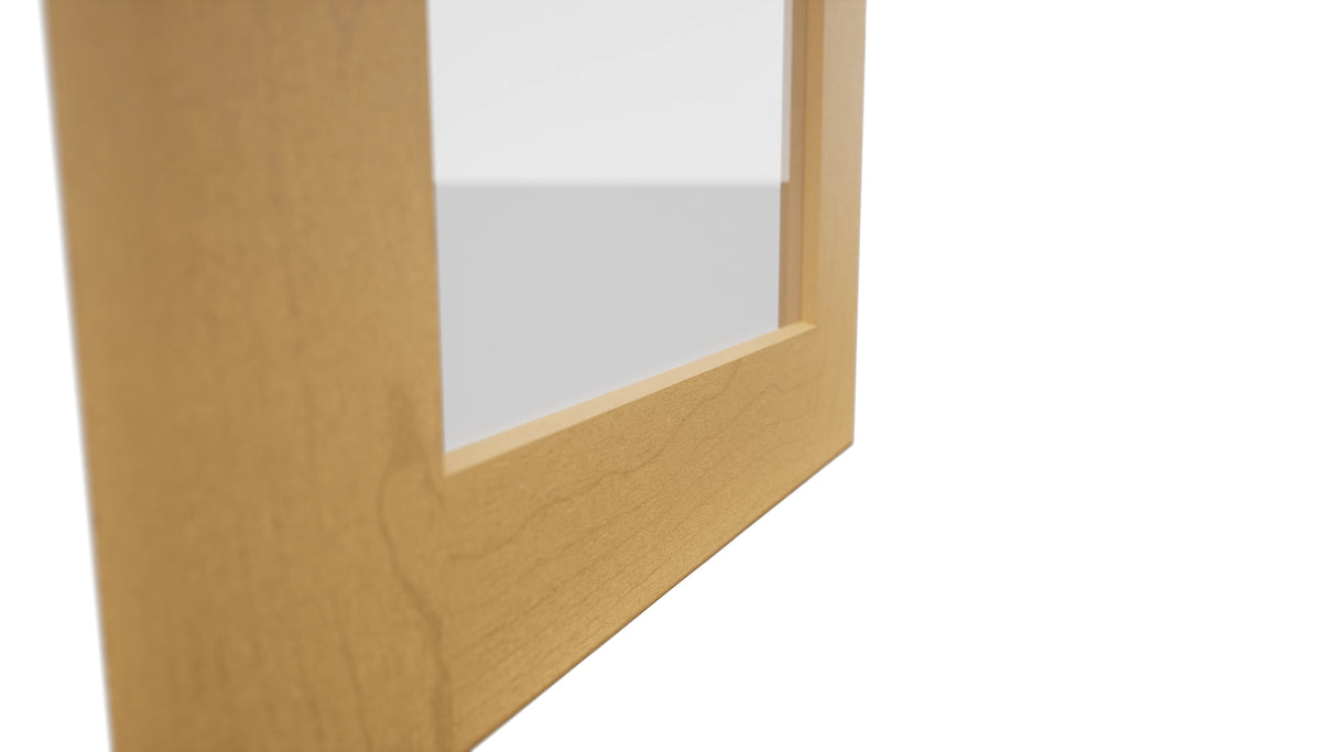 Fabuwood Galaxy Timber DS GDW1539 Wall Glass Door, Detail View