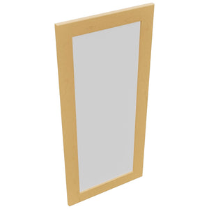 Fabuwood Galaxy Timber DS GDW1839 Wall Glass Door, Top View
