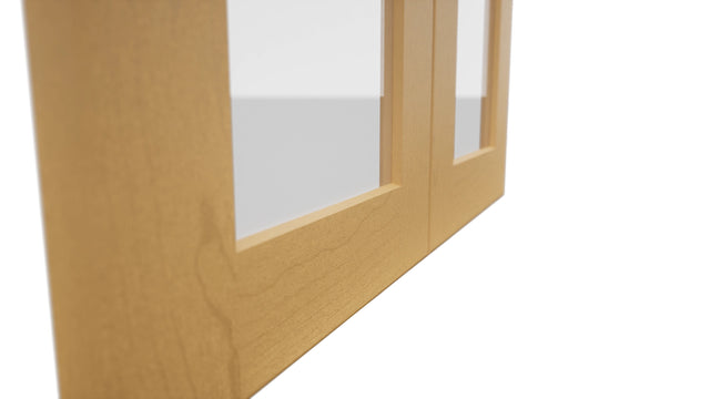 Fabuwood Galaxy Timber DS GDW2436 Wall Glass Door, Detail View