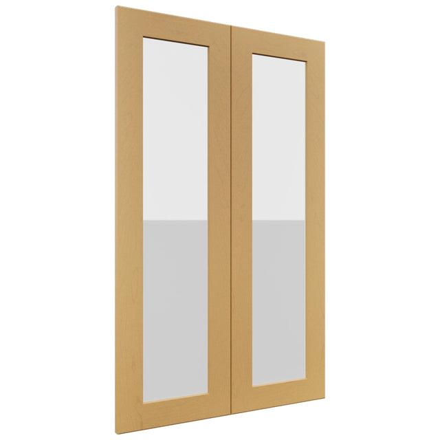 Fabuwood Galaxy Timber DS GDW2439 Wall Glass Door, Front View