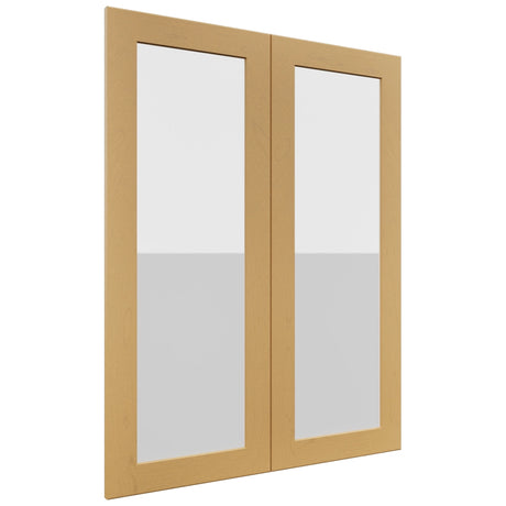 Fabuwood Galaxy Timber DS GDW3039 Wall Glass Door, Front View