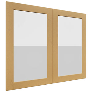 Fabuwood Galaxy Timber DS GDW3630 Wall Glass Door, Front View