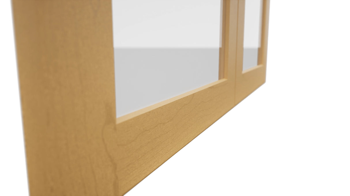 Fabuwood Galaxy Timber DS GDW3642 Wall Glass Door, Detail View