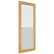 Fabuwood Galaxy Timber DS GDWD1857 Wall Glass Door, Front View