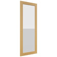 Fabuwood Galaxy Timber DS GDWD1860 Wall Glass Door, Front View