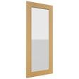 Fabuwood Galaxy Timber DS GDWDC2436 Wall Glass Door, Front View