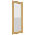 Fabuwood Galaxy Timber DS GDWDC2439 Wall Glass Door, Front View