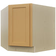 Fabuwood Galaxy Timber DSB36FD Base Corner Diagonal Sink Cabinet, Front View