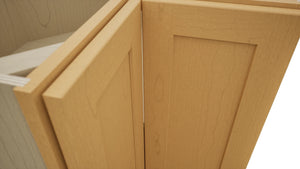 Fabuwood Galaxy Timber ERB36 Base Corner Easy Reach Cabinet, Detail View