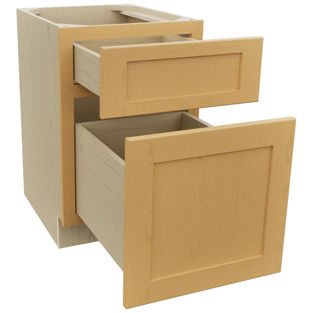 Fabuwood Galaxy Timber FD18 Vanity Desk, Open View
