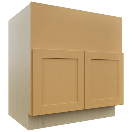 Fabuwood Galaxy Timber FS33 Base Farm Sink Cabinet, Front View