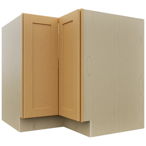Fabuwood Galaxy Timber LSB36 Base Corner Lazy Susan Cabinet, Front View