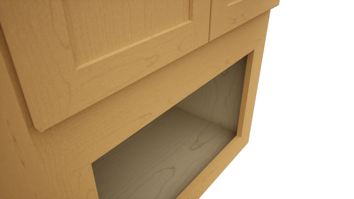 Fabuwood Galaxy Timber MC303921 Wall Microwave Cabinet, Detail View