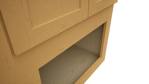 Fabuwood Galaxy Timber MC304221 Wall Microwave Cabinet, Detail View