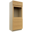 Fabuwood Galaxy Timber OC3384S Tall Oven Cabinet Single, Front View