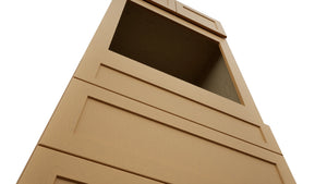 Fabuwood Galaxy Timber OC3384S Tall Oven Cabinet Single, Detail View