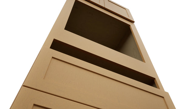 Fabuwood Galaxy Timber OC3390C Tall Oven Cabinet Combo, Detail View