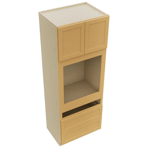 Fabuwood Galaxy Timber OC3393C Tall Oven Cabinet Combo, Top View