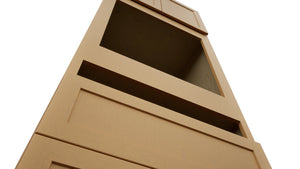 Fabuwood Galaxy Timber OC3393C Tall Oven Cabinet Combo, Detail View