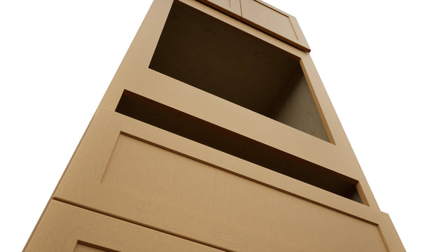 Fabuwood Galaxy Timber OC3393C Tall Oven Cabinet Combo, Detail View