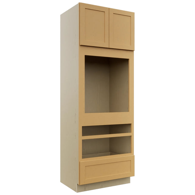 Fabuwood Galaxy Timber OC3393D Tall Oven Cabinet Double, Front View