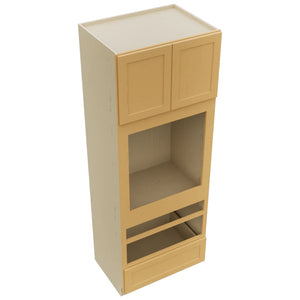 Fabuwood Galaxy Timber OC3393D Tall Oven Cabinet Double, Top View