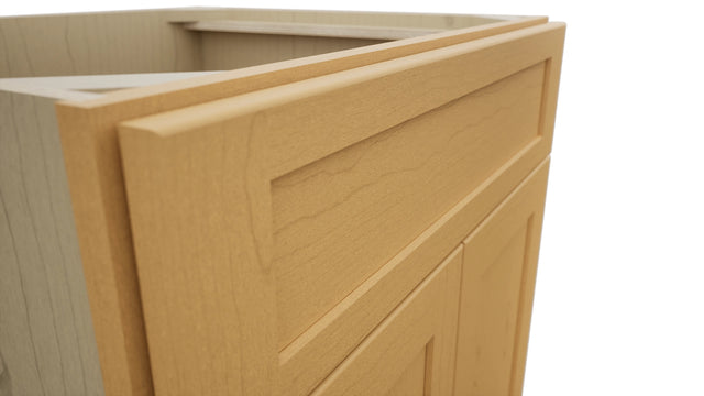 Fabuwood Galaxy Timber SB27 Base Sink Cabinet, Detail View