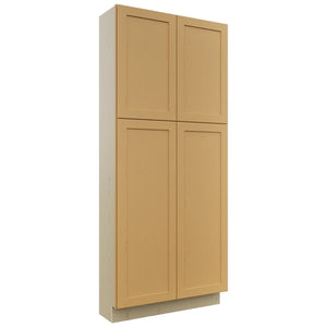 Fabuwood Galaxy Timber TP361284 Tall Pantry Cabinet, Front View