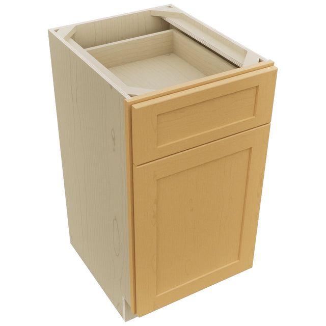 Fabuwood Galaxy Timber VB18-34 Vanity Base Standard Cabinet, Top View