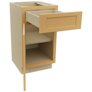 Fabuwood Galaxy Timber VB18-34 Vanity Base Standard Cabinet, Open View
